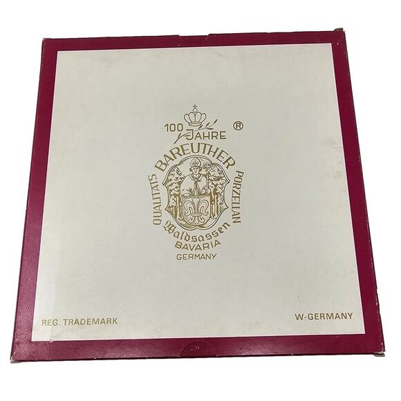 1974 BAREUTHER Christmas Plate Hinterzarten in the Black Forest Germany Vtg - Picture 11 of 11